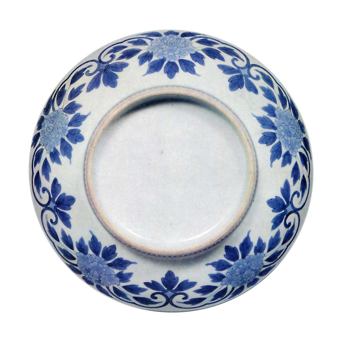 藍鍋島 青磁 色絵 桃宝尽文 七寸皿 | 鶴田 純久の章 お話