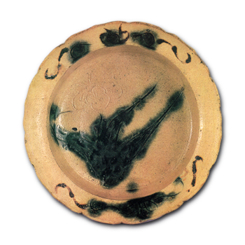 魯山人 写しの器 黄瀬戸櫛目アヤメ彫文輪 2026年最新】黄瀬戸あやめの