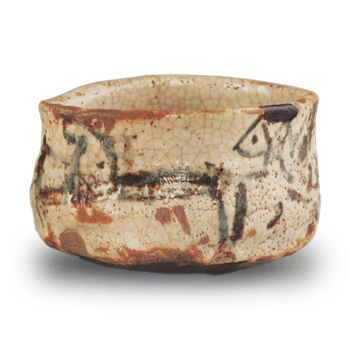 志野茶碗 銘 朝日影 | 鶴田 純久の章 お話