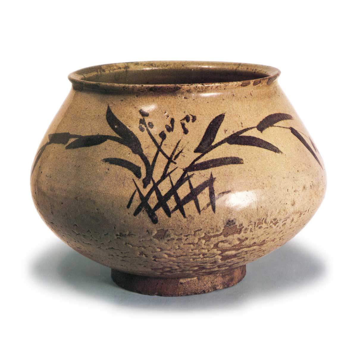 ヨ*ー様 古い唐津焼の大甕73.5cm 大瓶 壺 水瓶 古民具 ヨ*ー様 古い