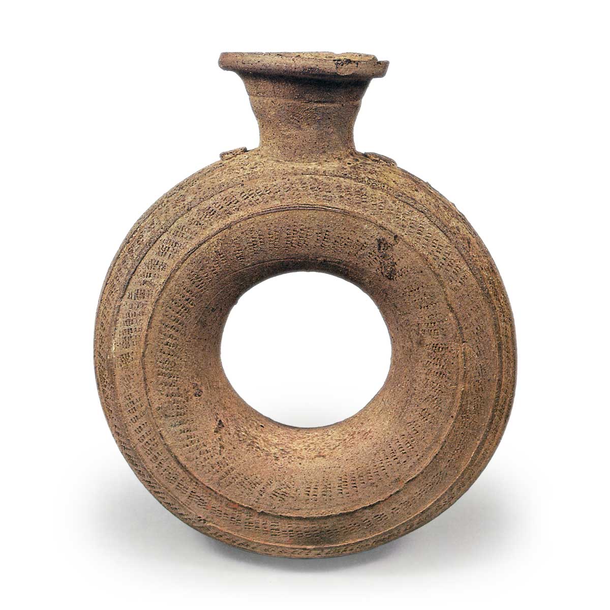 須恵器 環状提瓶 | 鶴田 純久の章 お話