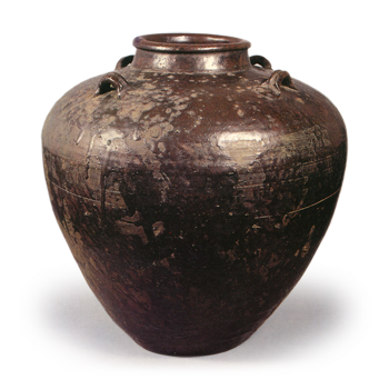 瀬戸四耳壺 MA882 瀬戸四耳壺 MA882 瀬戸四耳壺 MA882 灰