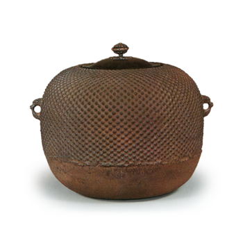 南蛮縄簾一重口水指 なんばんなわすだれひとえぐちみずさし | 鶴田