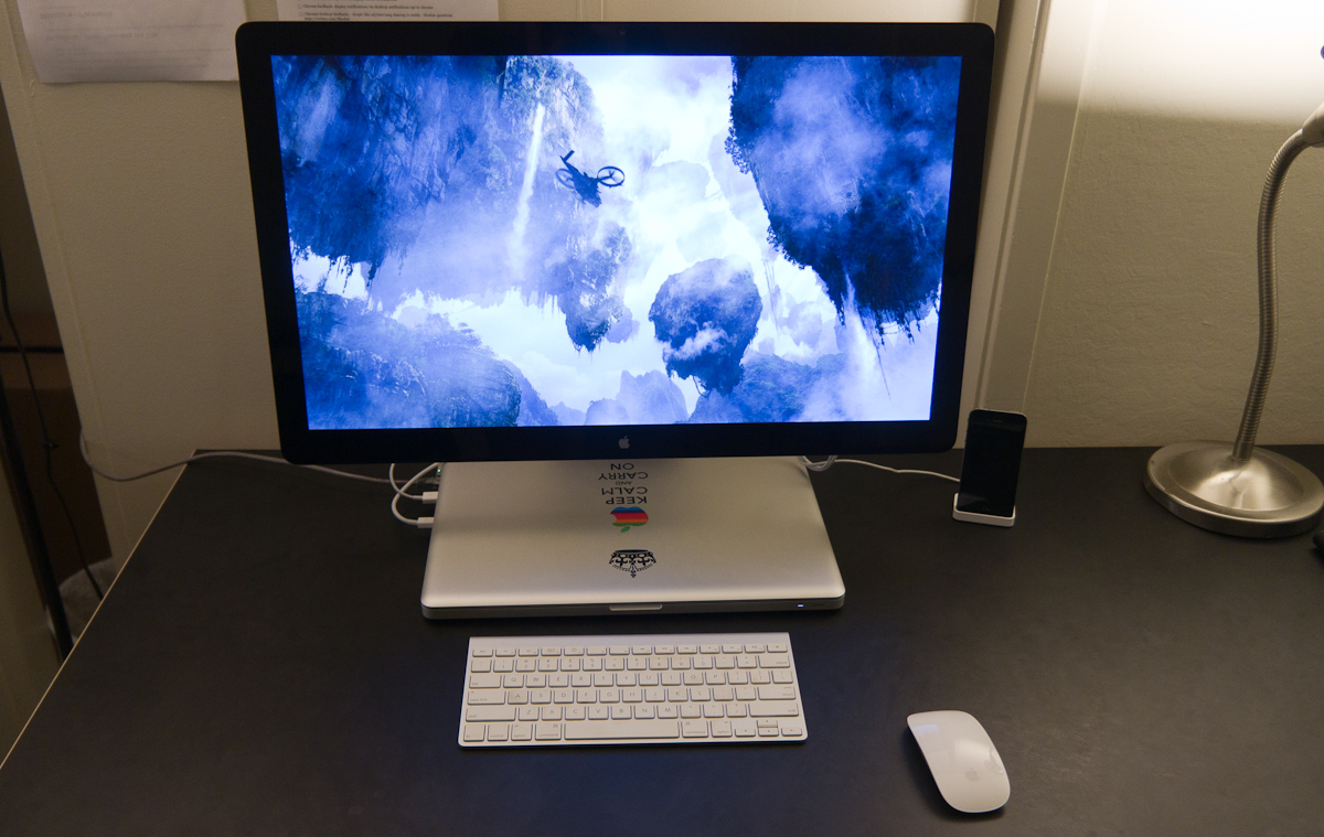 Apple Cinema Display 27インチ ディスプレイ・モニター本体 Apple LED