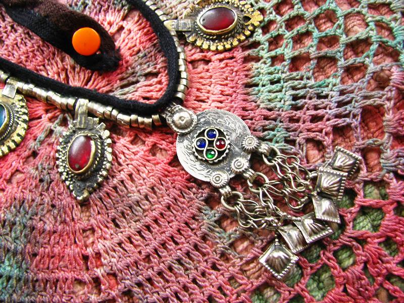 Y様ご予約*砂漠の遊牧民アフガンビンテージネックレス*Kuchi*ベリー