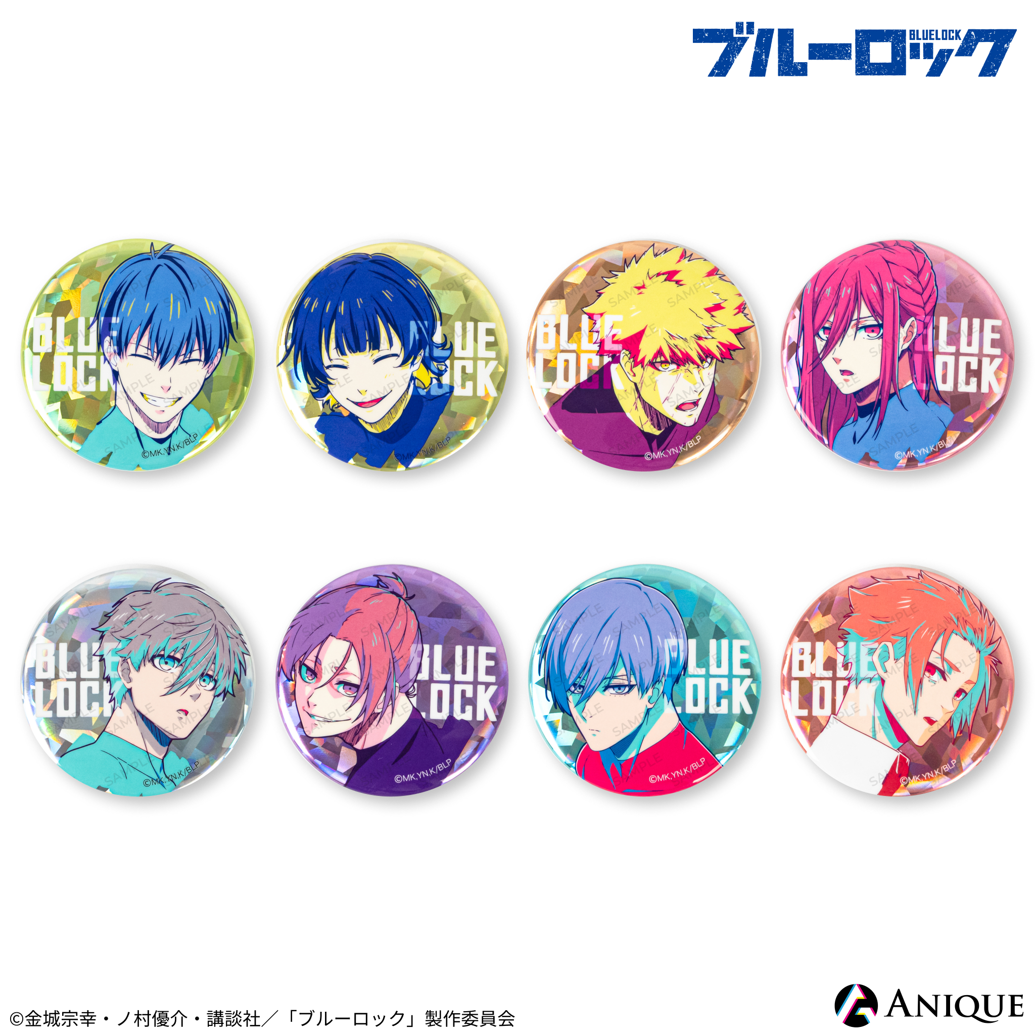 トレーディングホログラム缶バッジ（全8種） | GOODS｜TVアニメ