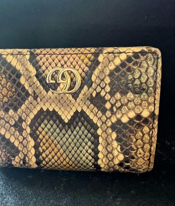 グッチ 財布 希少モデル【鑑定済】GUCCI 二つ折り財布 マーモント