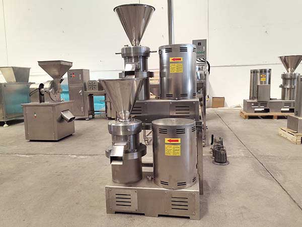 市販のピーナッツバター製造機