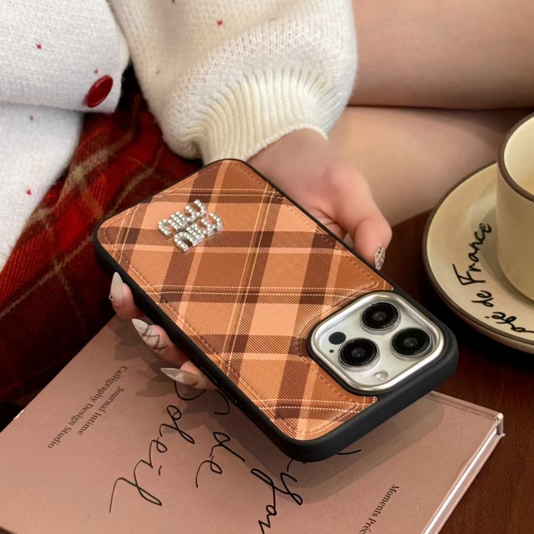 MiuMiu iPhone Case for 13 14 1 5 16 & Pro Max Plus Series