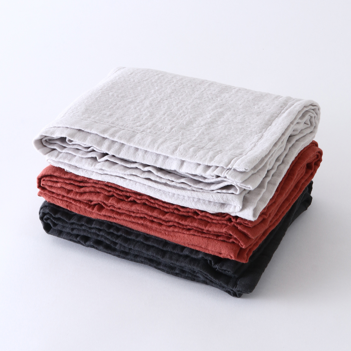 マシュマロワッフルガーゼライトカラースロー 約70×100cm（3075AY44