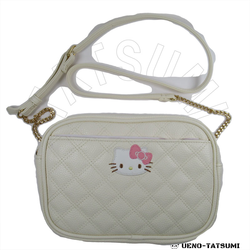 ハローキティ キルティングショルダーバッグ - キャラクターショップ