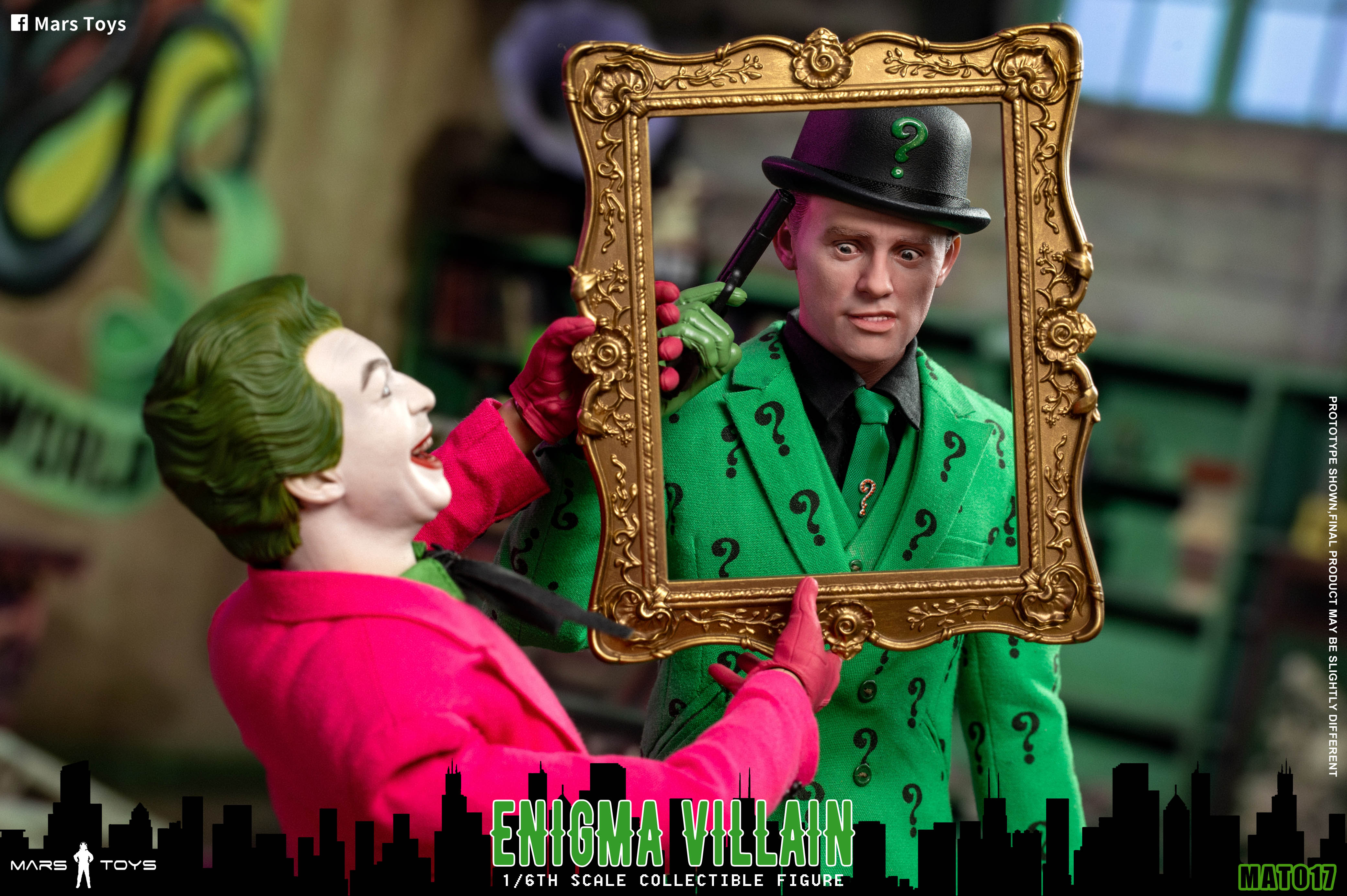 Pre-order] Mars Toys MAT017 1/6 Batman Batman 1966 The Riddler