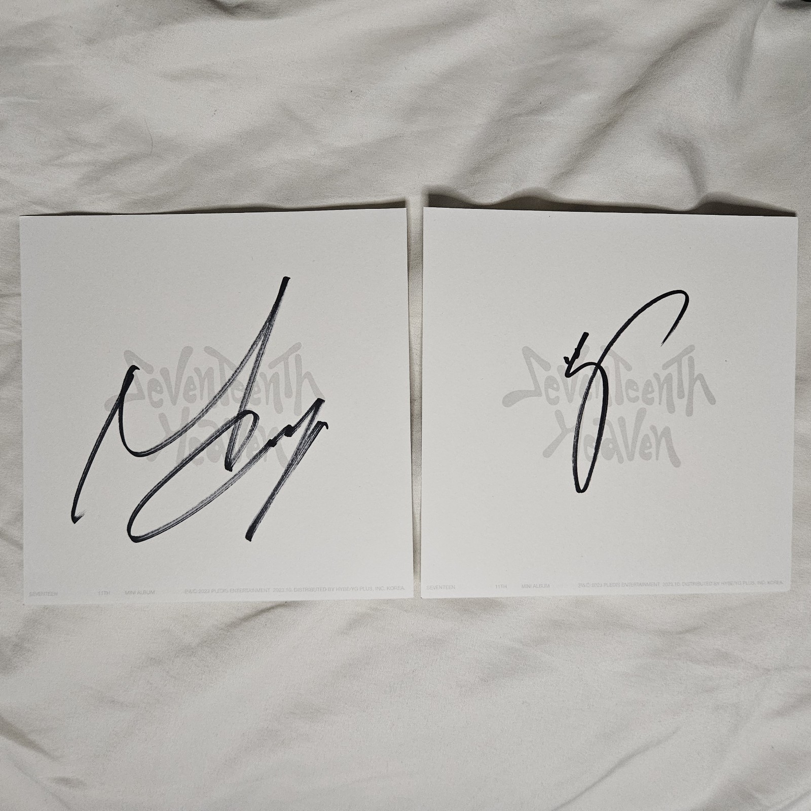 SEVENTEEN seventeenth heaven エスクプス サイン SEVENTEEN