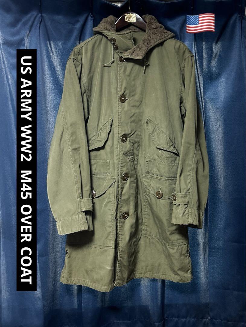 米軍 実物 M-45 オーバーコート ARMY U.S. Army Genuine WW2 M45