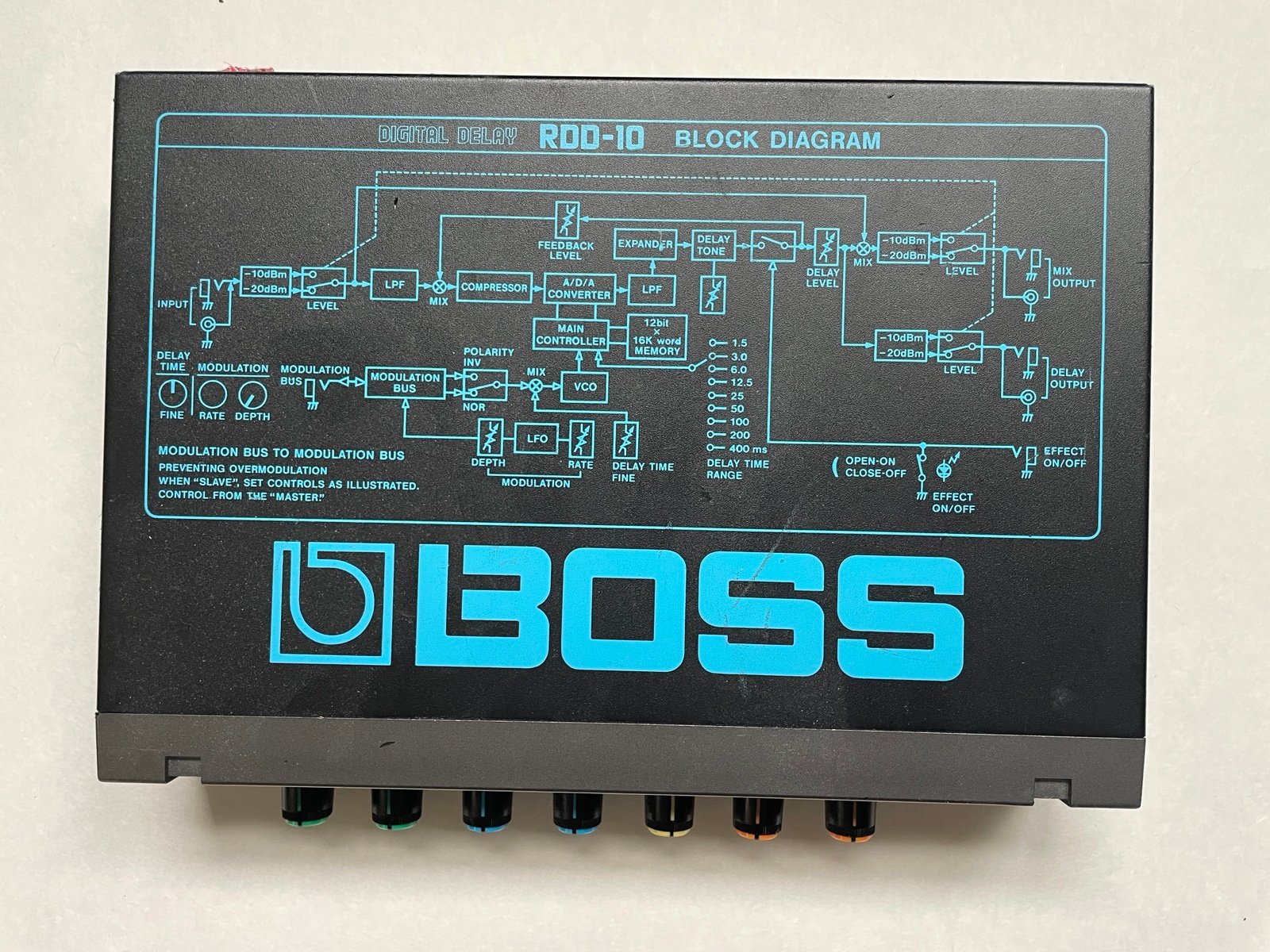 DJ機材 BOSS RDD-10 Micro Rack Series Boss RDD-10 Micro Rack Series