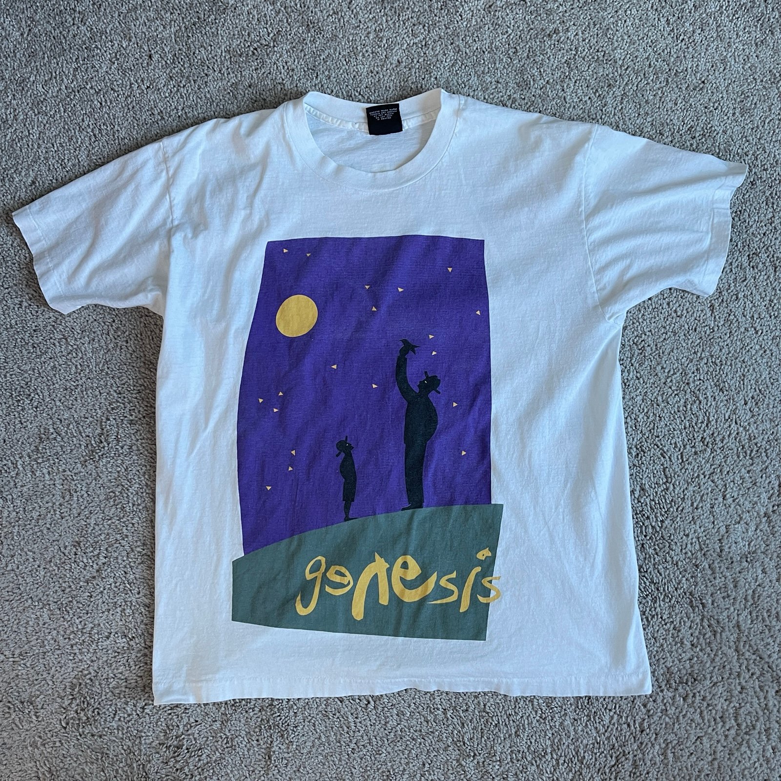 Vintage 1992 Genesis Concert World Tour T- Shirt / X-Large