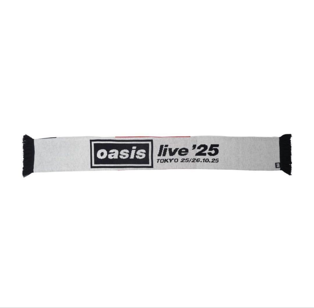 Oasis Live '25 Football Scarf - Limited Edition with Hinomaru