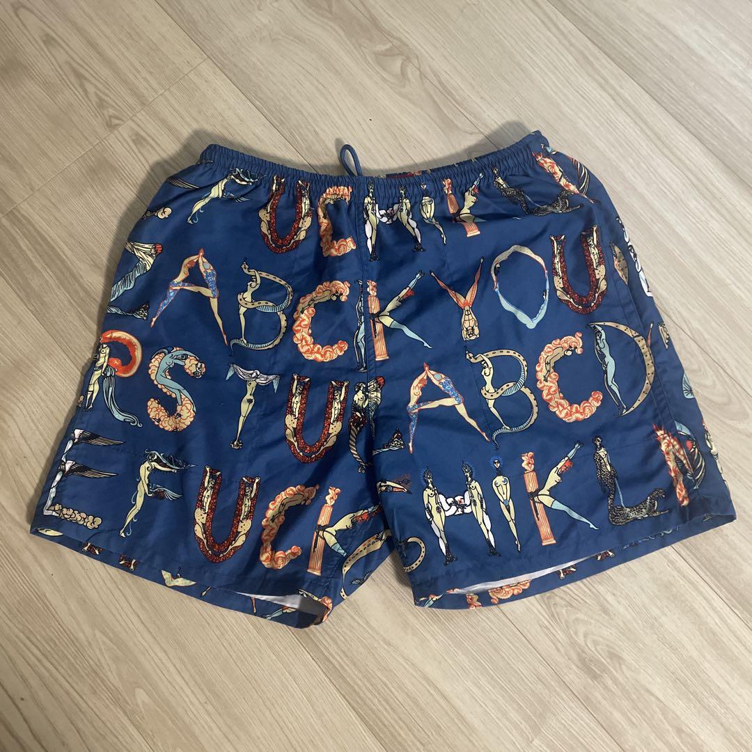 Supreme Alphabet Water Short Alphabet supreme alphabet water short