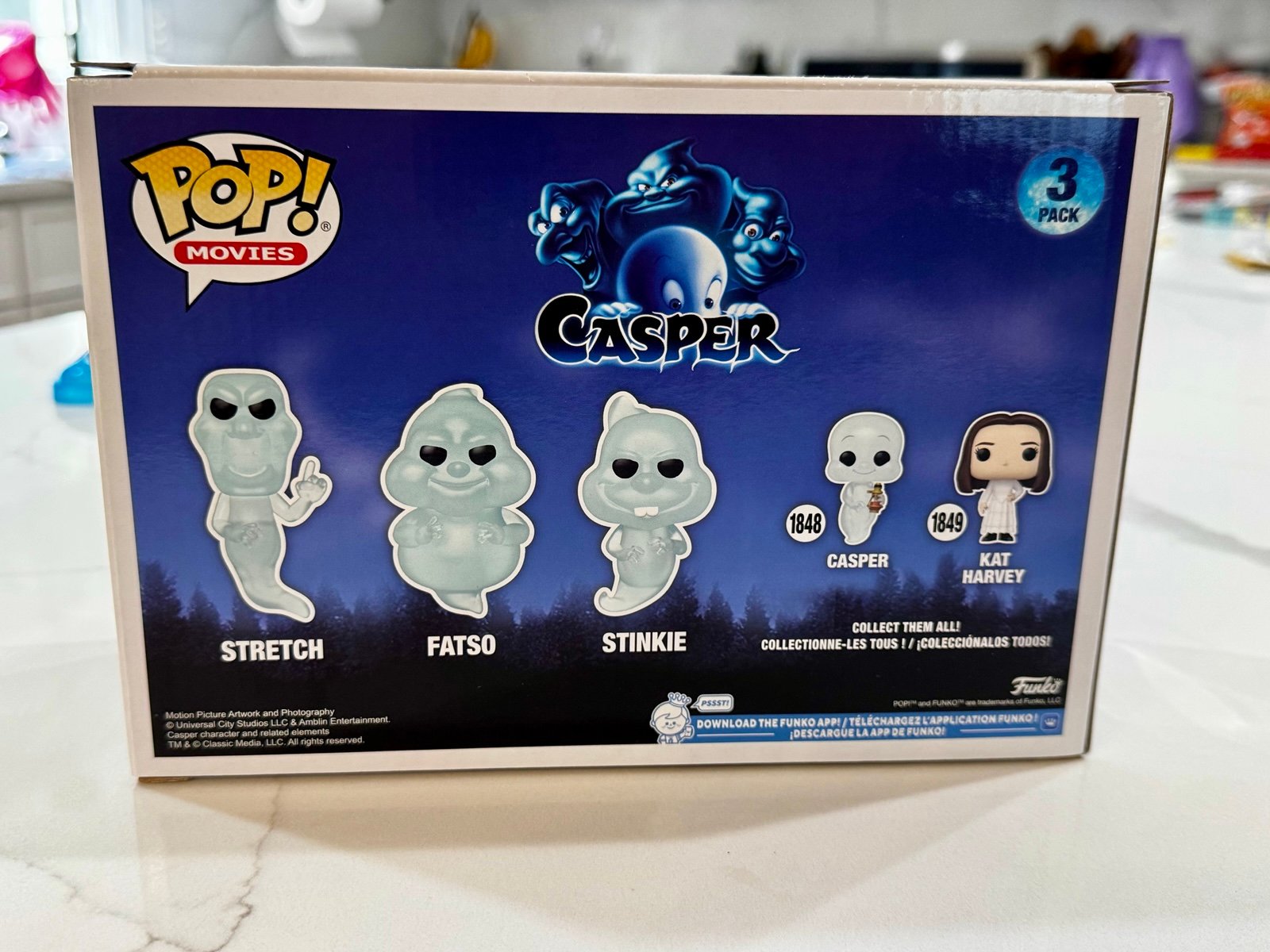 Casper 3 Pack Funko Pop. Stretch, Fatso and | Mercari