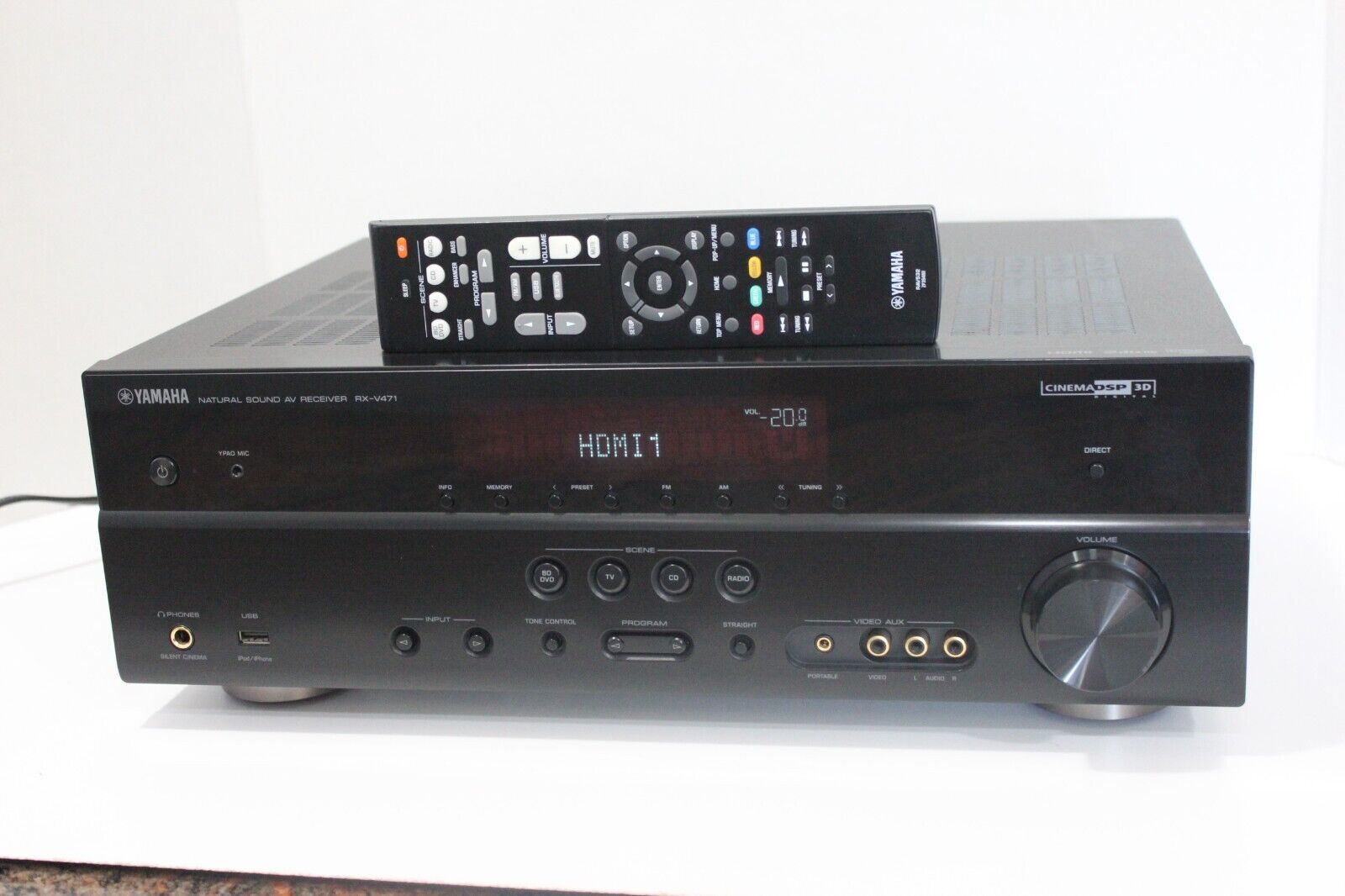 YAMAHA☆RX-V471☆AVレシーバー 検索用：ヤマハ Yamaha RX-V471 180w x