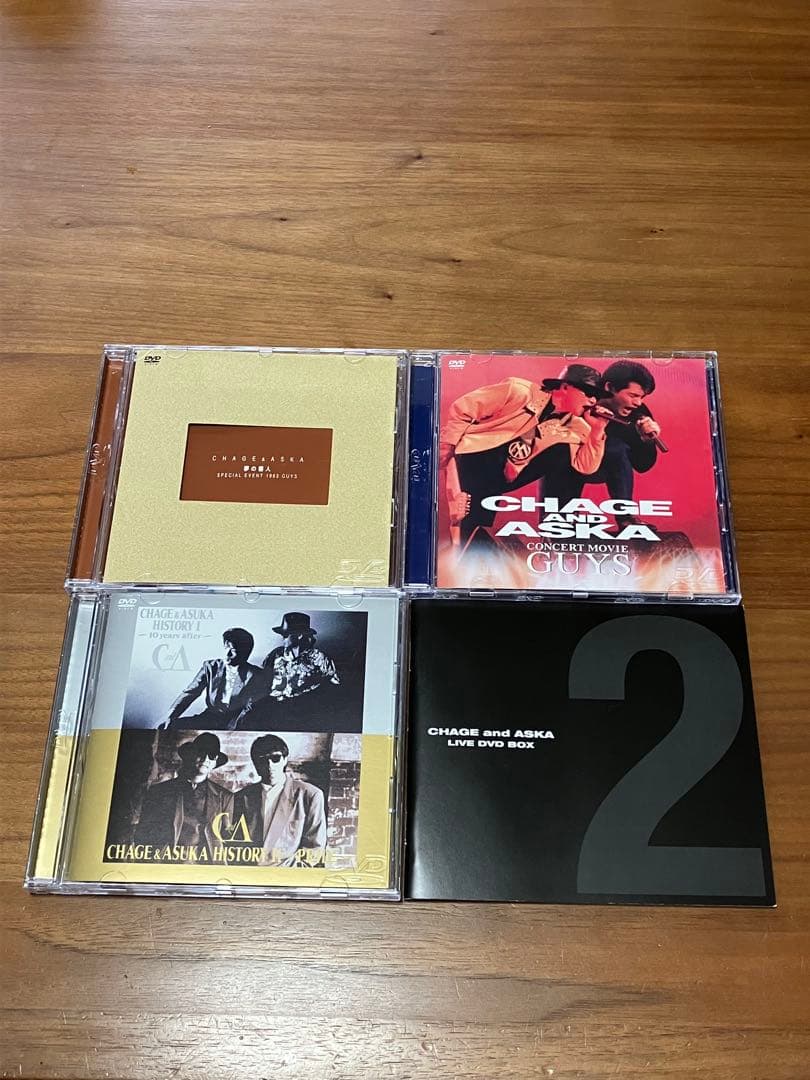 CHAGE AND ASKA LIVE DVD BOX 3チャゲ&飛鳥 ASKA DVD CHAGE Movies : 2,