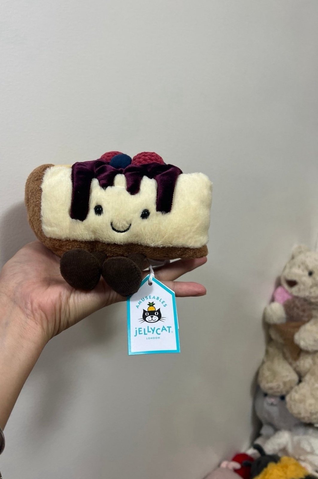jellycat amuesables crember cheesecake