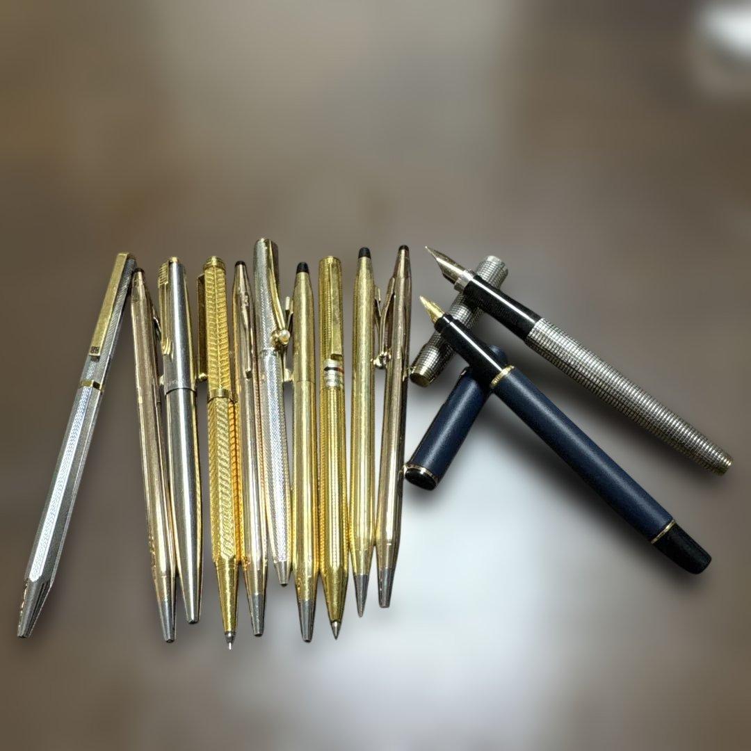 Luxury Fountain Pen & Ballpoint Pen PARKER 14K Silver Givenchy