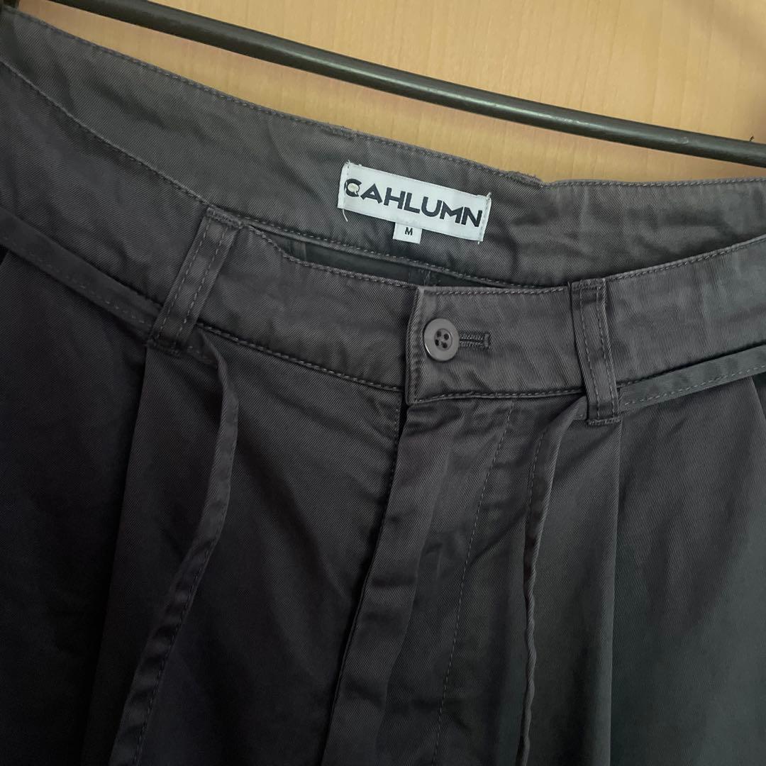 CAHLUMN Organic Cotton 2 Tuck Chino Pants