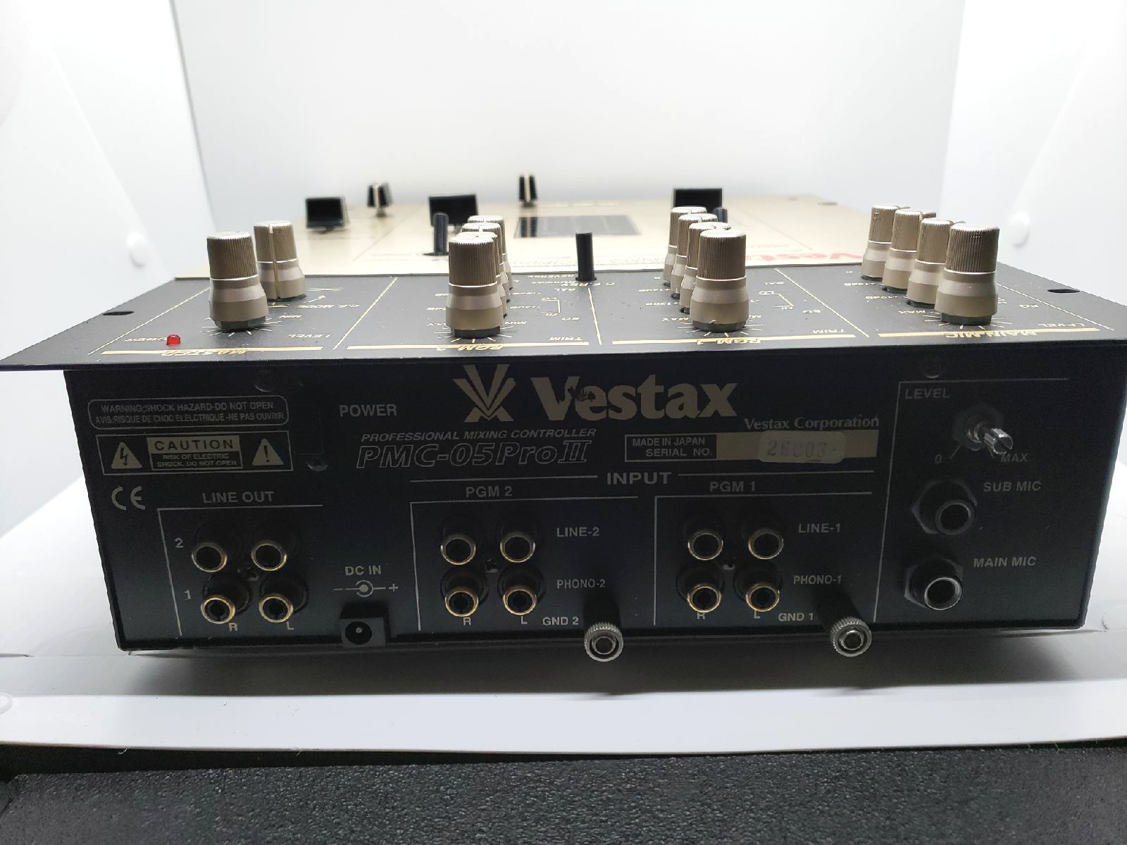 Vestax PMC-05Pro II DJミキサー アダプタ無し Vestax PMC-05 Pro II