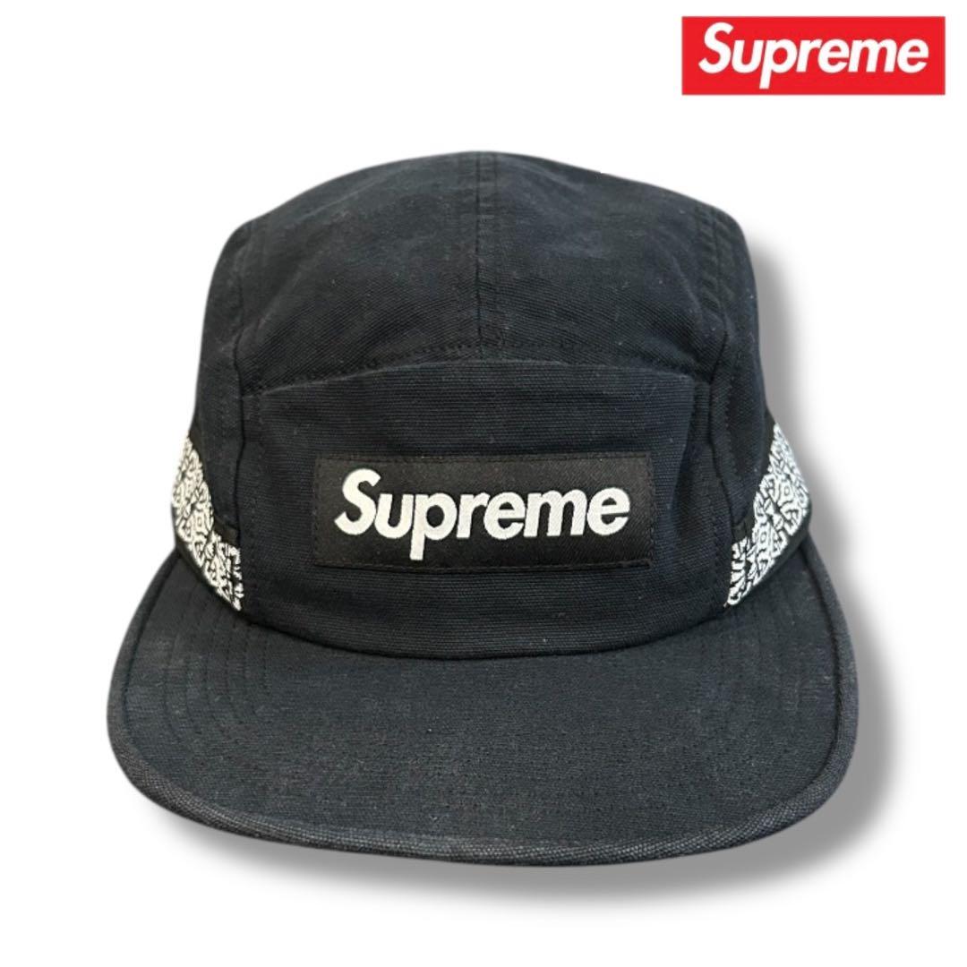 19SS / Supreme Side Tape Camp Cap