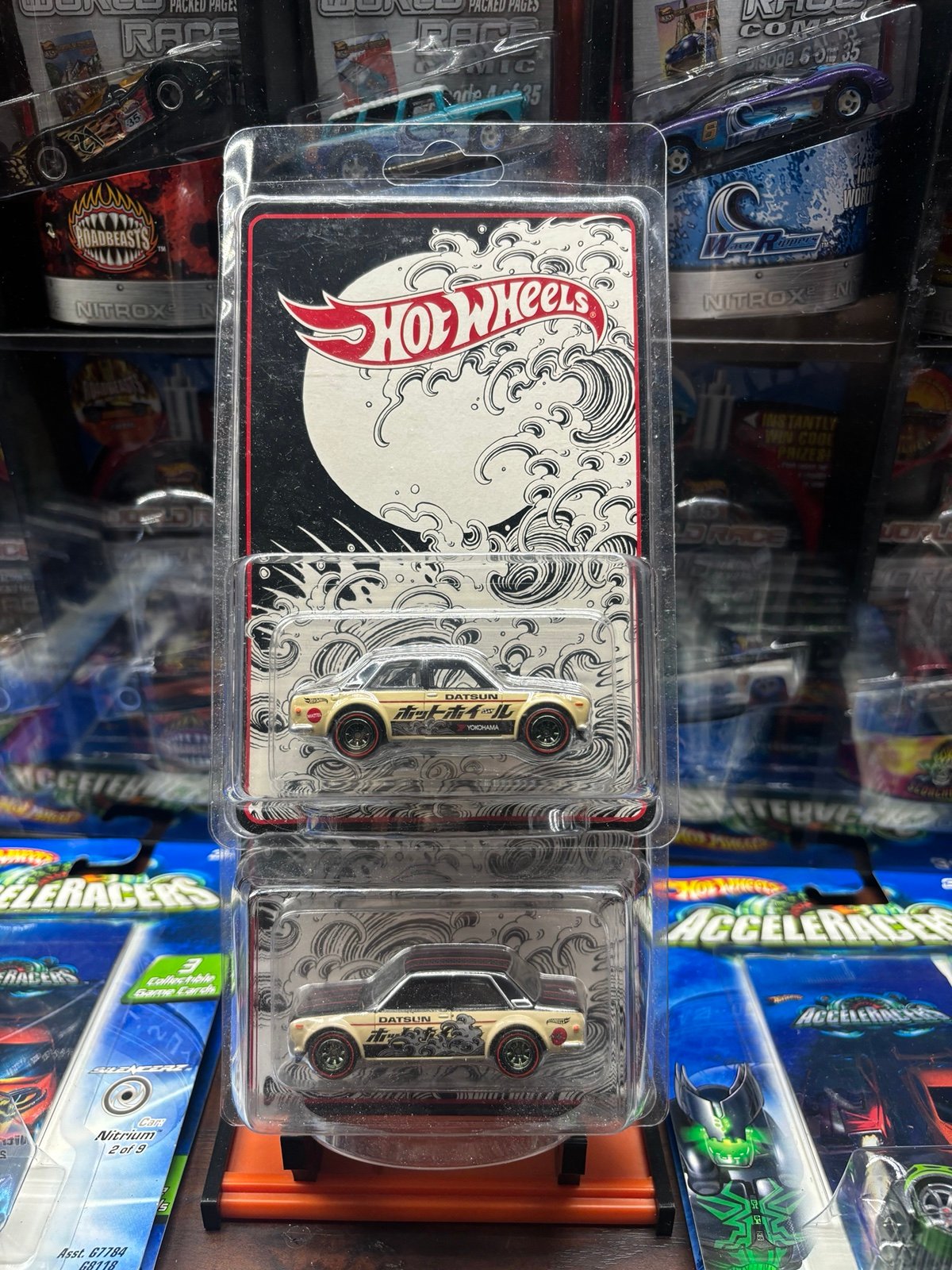Hot Wheels Japan Convention 2022 1971 DATSUN 510 BLUEBIRD Left