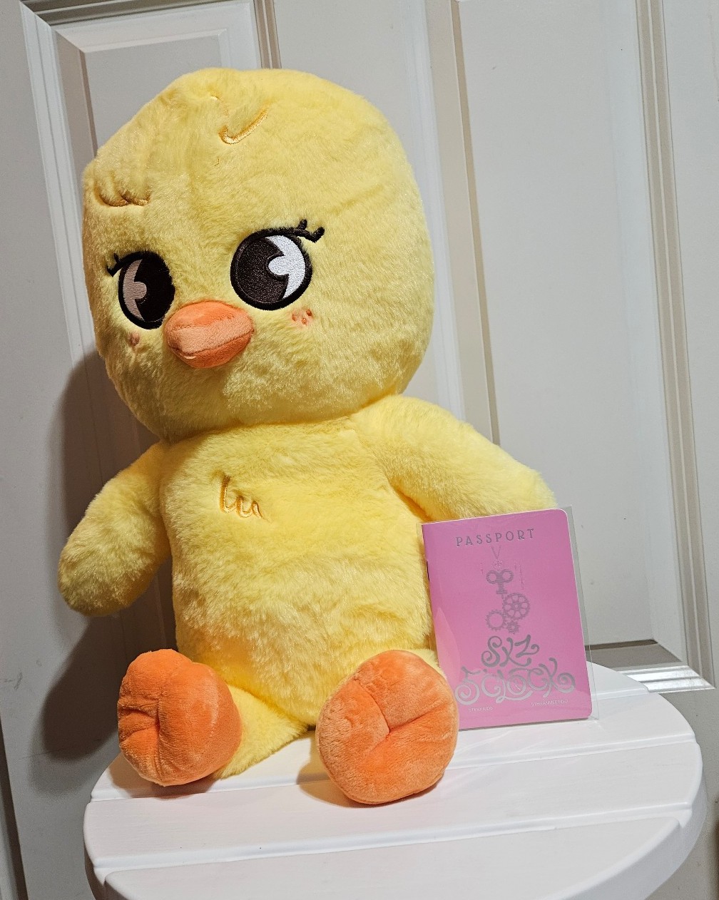 Stray Kids 5th Fanmeeting SKZOO SKZ 5'CLOCK PLUSH TEDDY BEAR Ver