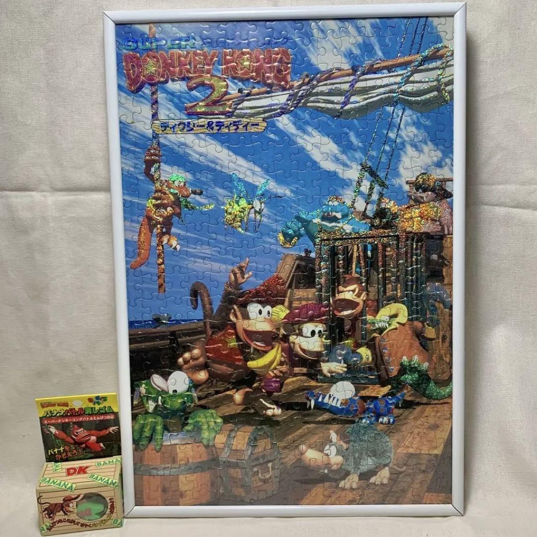 SUPER DONKEY KONG 2 ジグソーパズル 天然木製 1000ピース SUPER