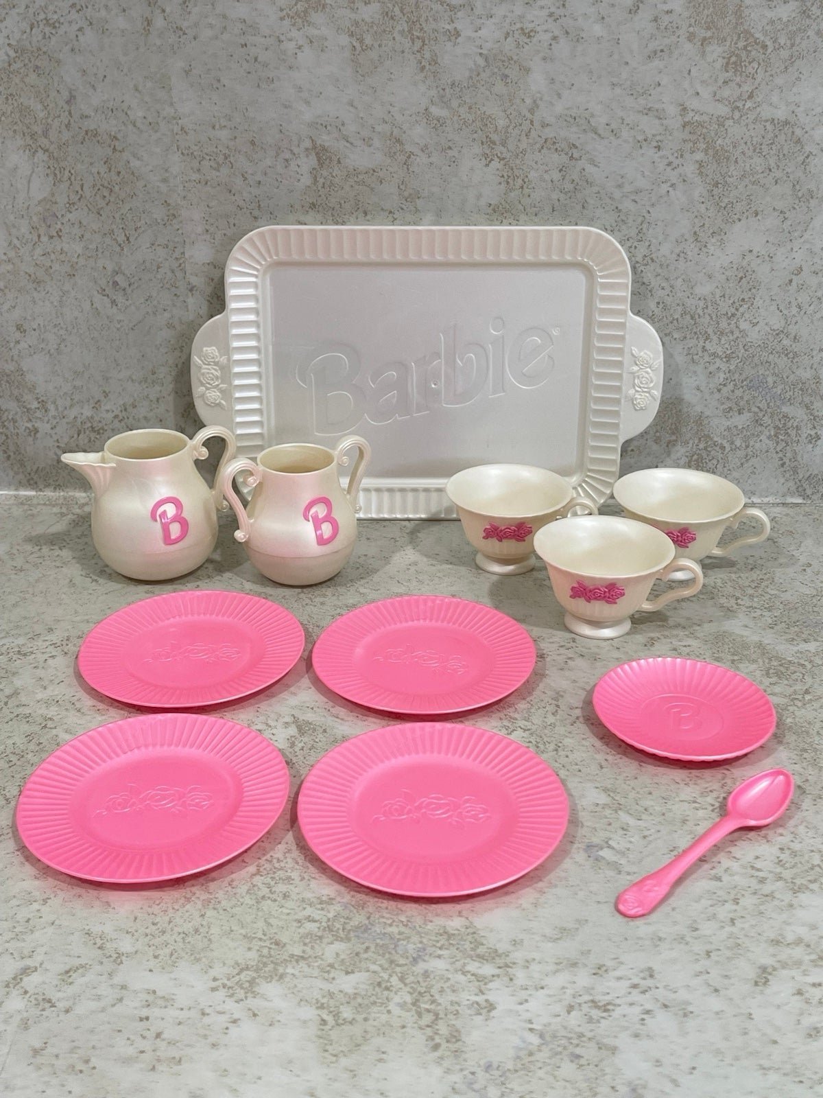 Vintage 1996 Mattel Barbie & Me Tea Set | Mercari