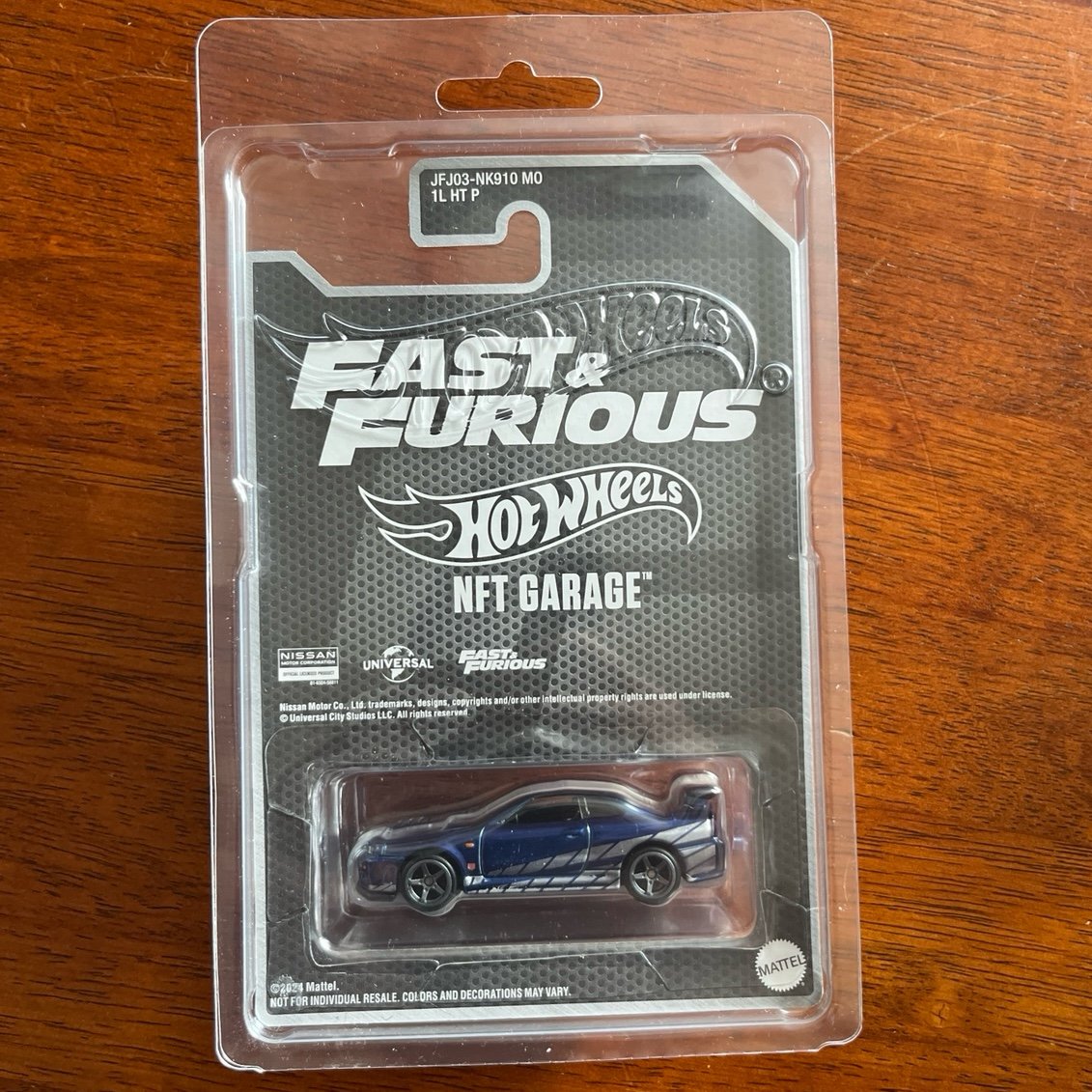 Hotwheels FAST&d FURIOUS NET GARAGE GT-R ミニカー Hotwheels FAST&d