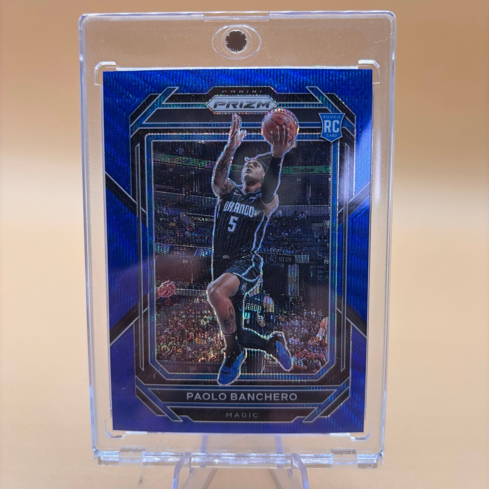 Panini Prizm Paolo Banchero RC 2021-22 #249 Blue Wave Asia Tmall RARE