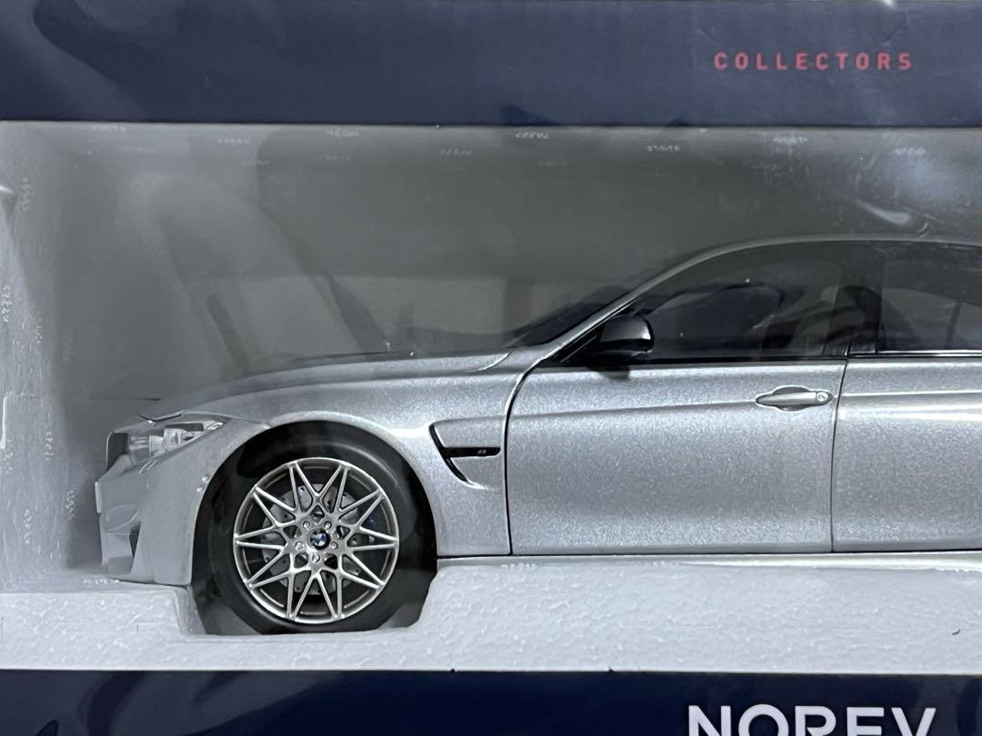 1/18 BMW F80 M3 sedan Norev silver