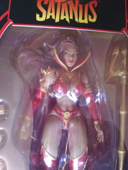 Lady Satanus Executive Replicas 1/12 Scale Action Figure Coffin