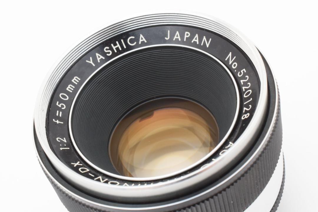 ◎フレア◎YASHICA YASHINON-DX 50mm F1.7 Y077 The Yashica Yashinon