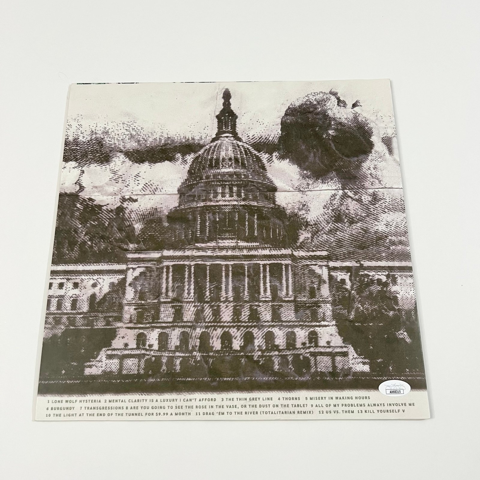 UICIDEBOY SIGNED NEW WORLD DEPRESSION VINYL RECORD G59 SUICIDEBOYS