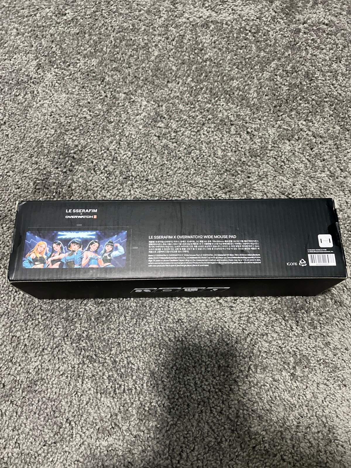 Le Sserafim Overwatch 2 Mousepad