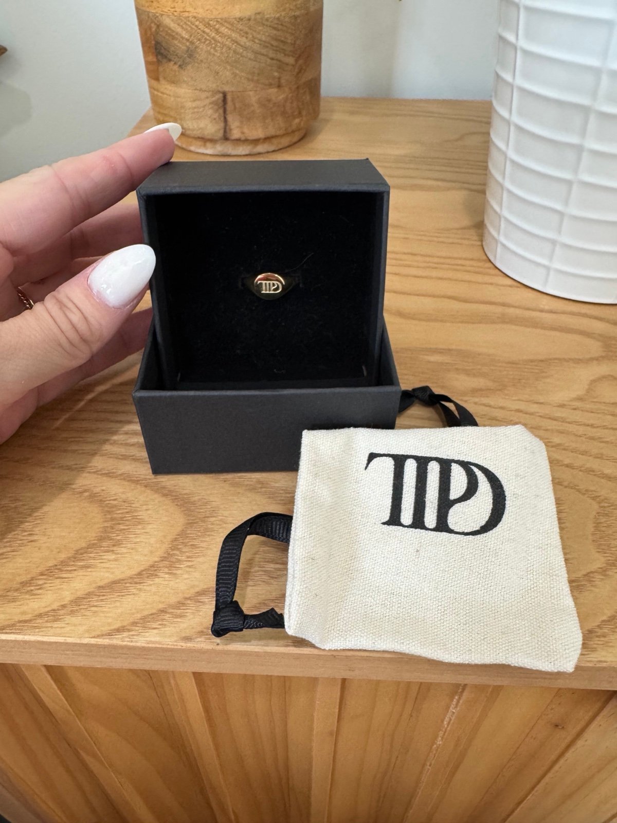 US 5号(日本サイズ約9号)】Taylor Swift TTPDリング The Tortured