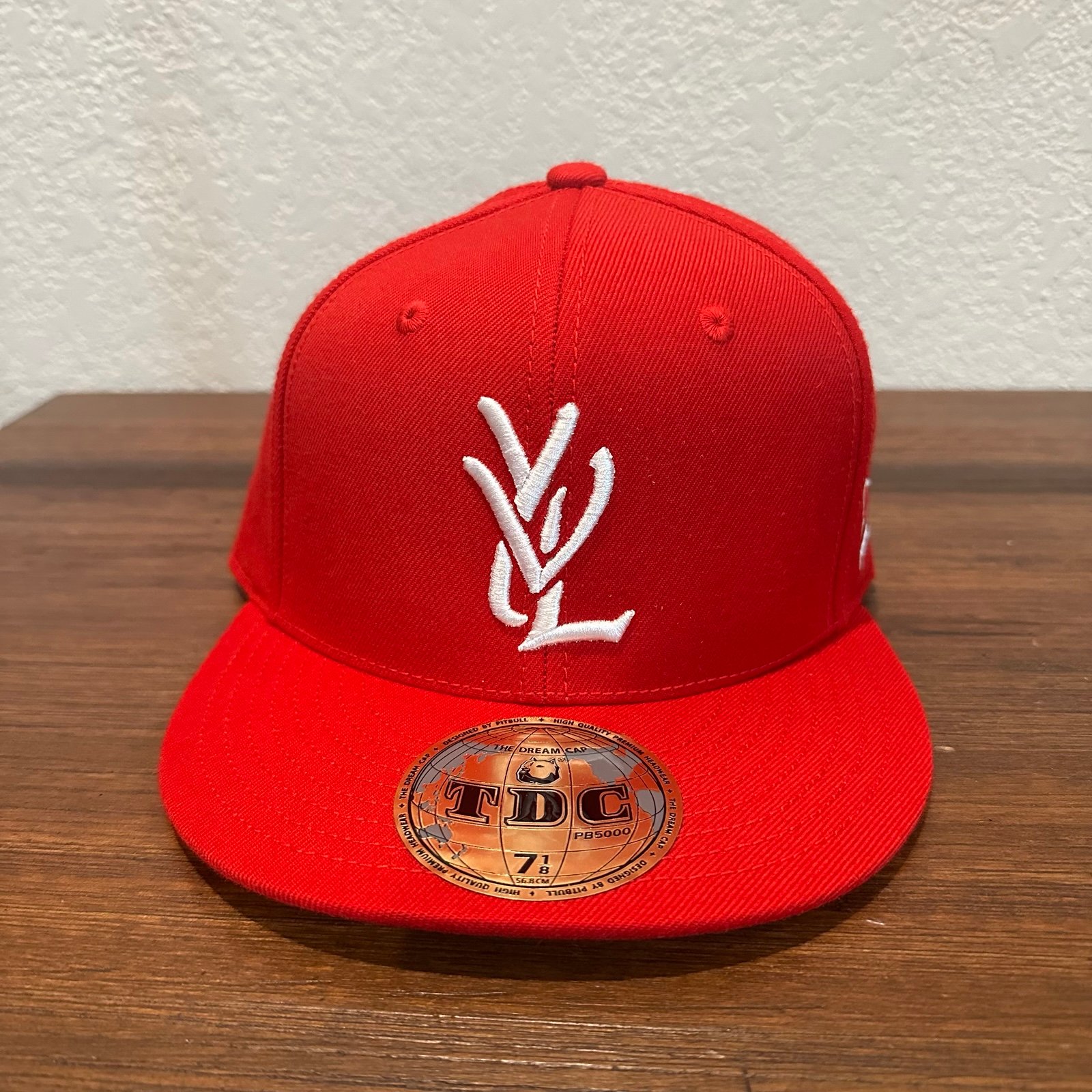Playboi Carti YVL Fitted Hat Red 7 1/8