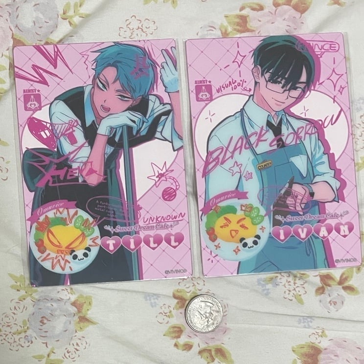 Alien Stage VIVINOS QMENG サイン色紙 イヴァン ティル Alien Stage