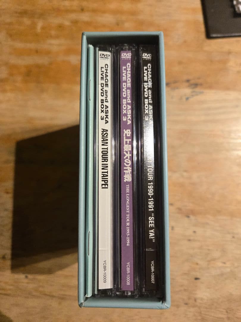 CHAGE AND ASKA LIVE DVD BOX 3チャゲ&飛鳥 ASKA DVD CHAGE Movies : 2,