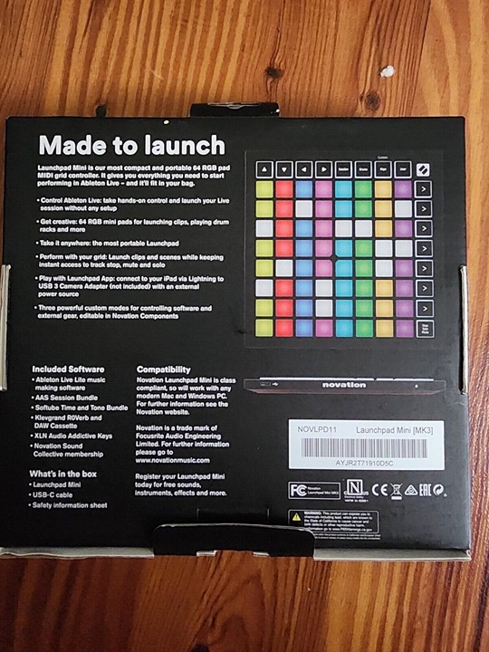 Novation Launchpad Mini MK3 ドラムパッド Novation Launchpad Mini mk3