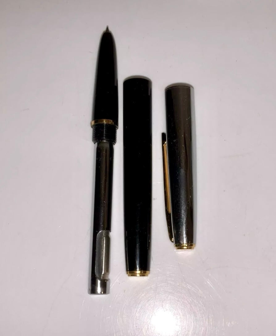 VINTAGE RARE WATERMAN LIGNE 60 FOUNTAIN PEN Nib 18k Fine