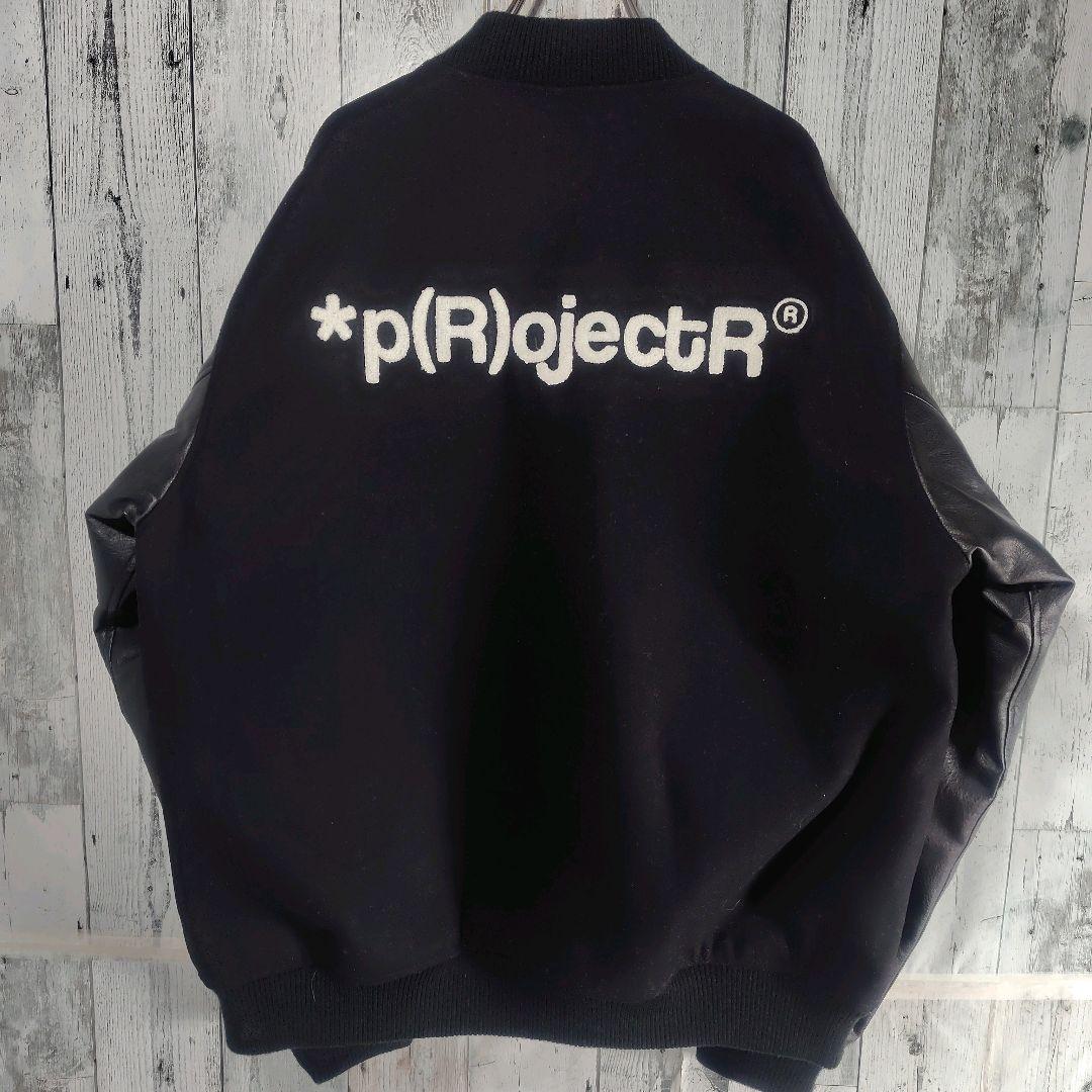 タエコ p(R)ojectR® Logo Varsity Jacket p(R)ojectR® Logo Varsity