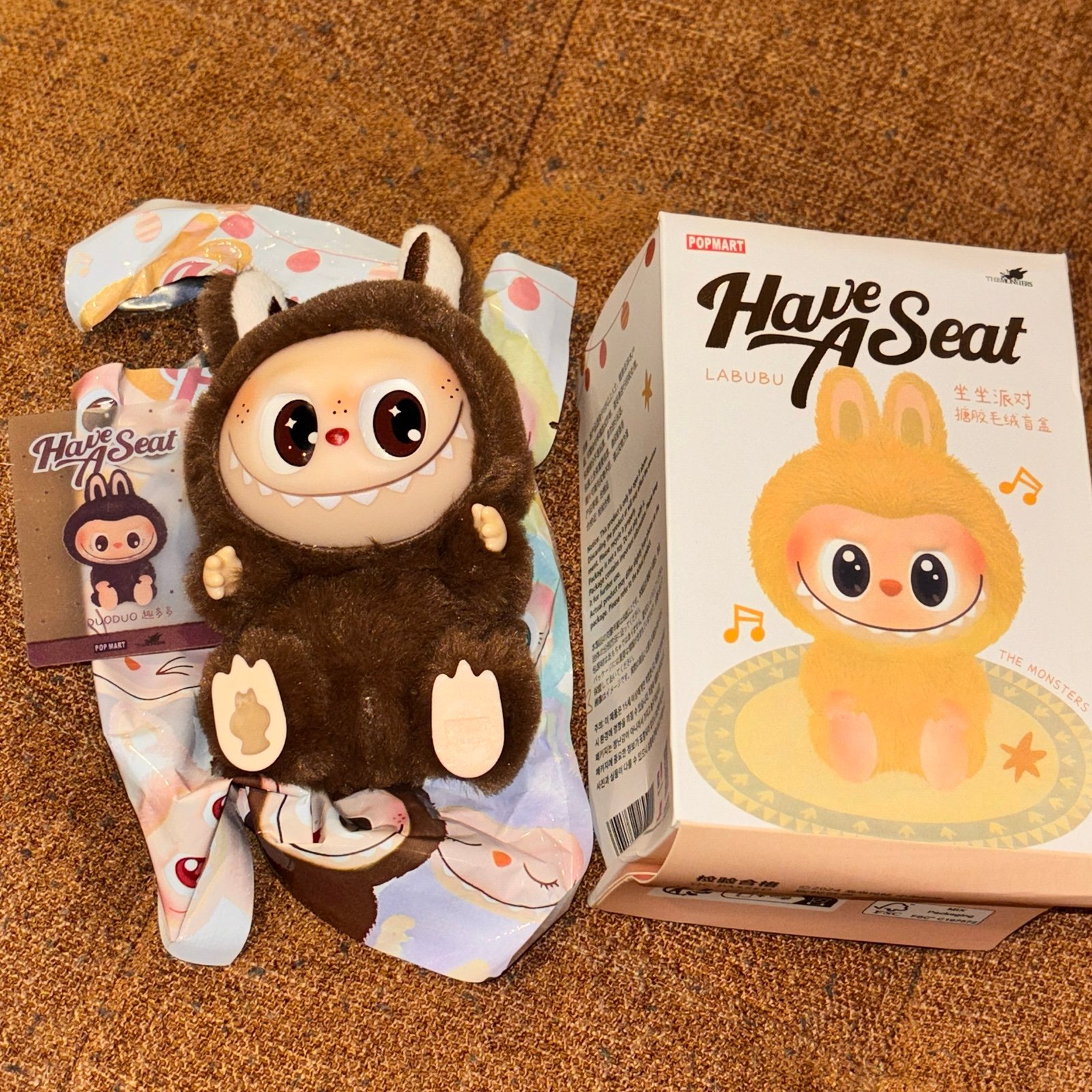 LABUBU ラブブ Have a seat DUODUO （シークレット） LABUBUラブブ