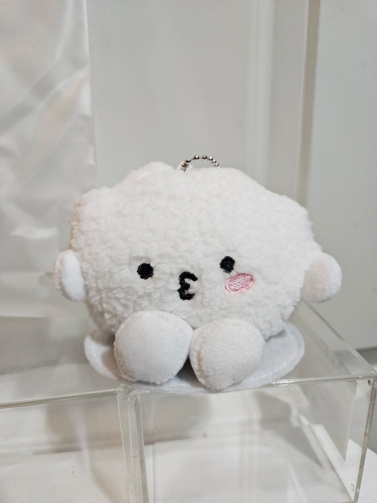 Seventeen Miniteen PPYOPULI Magnet Plush Keyring WOOZI #3